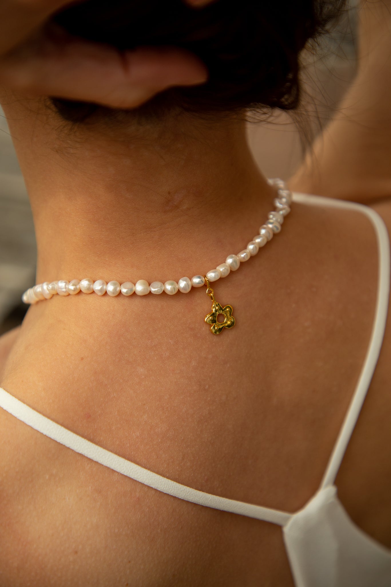 Cipressa Handmade Pearl Necklace