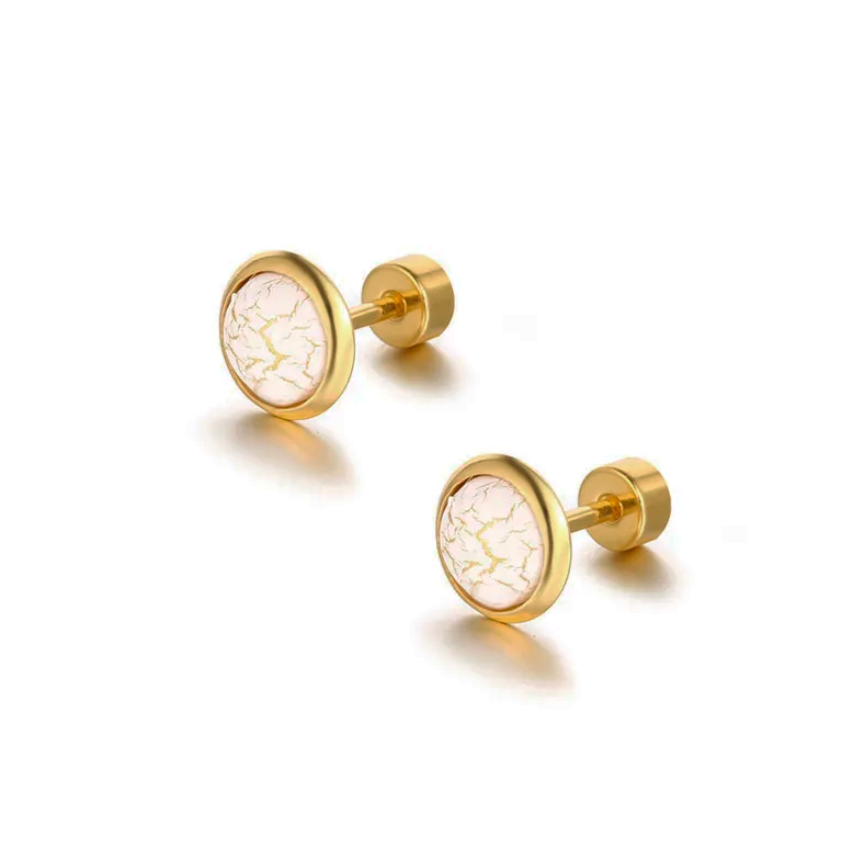 Mercury Stud Earrings