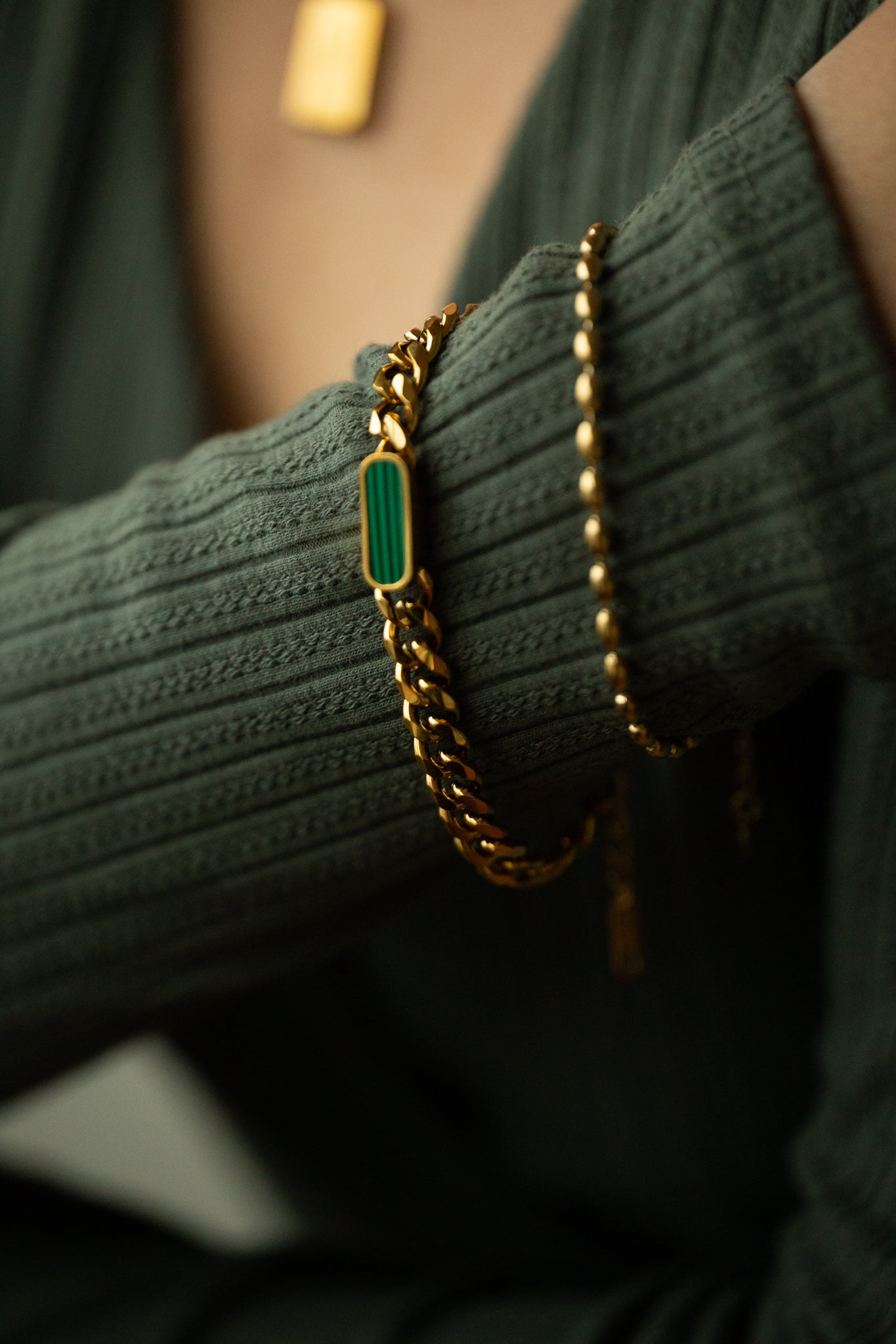 Samuelle 18K Green Bracelet