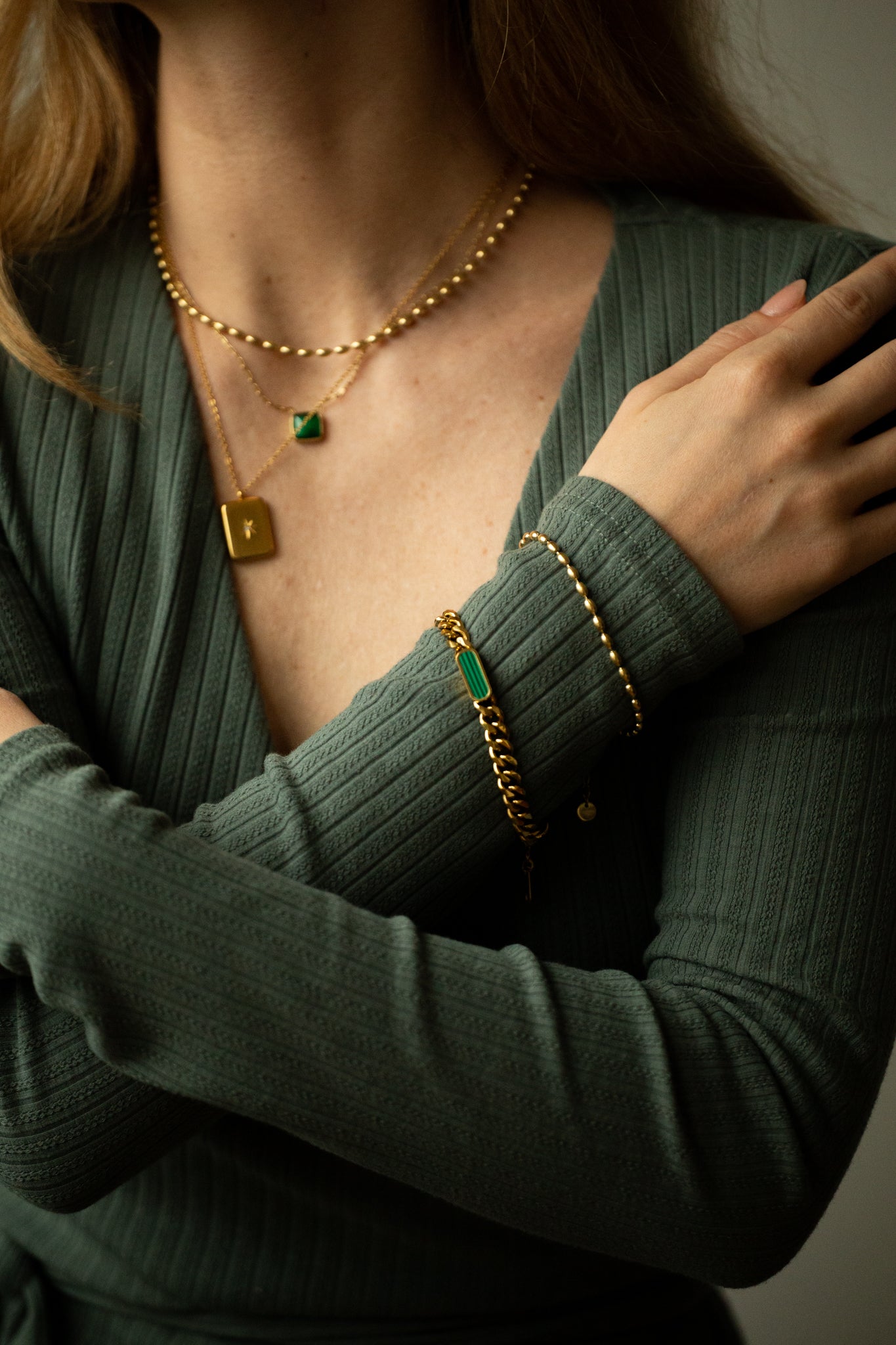 Samuelle 18K Green Bracelet