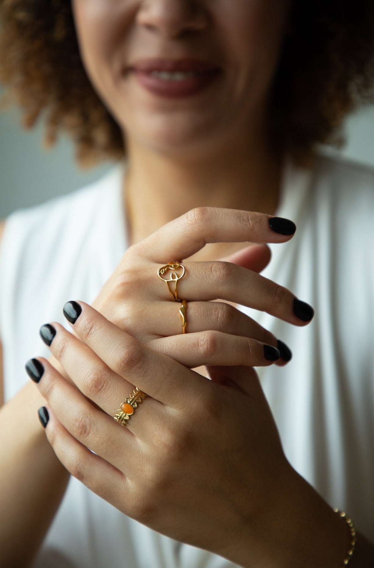 April Aventurine Ring