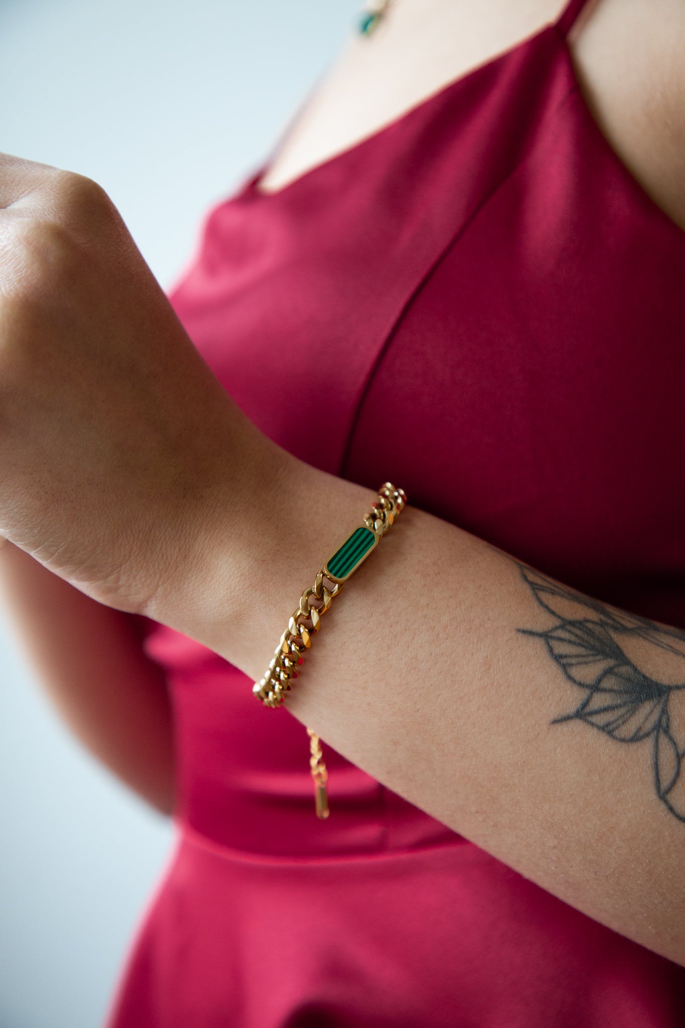 Samuelle 18K Green Bracelet