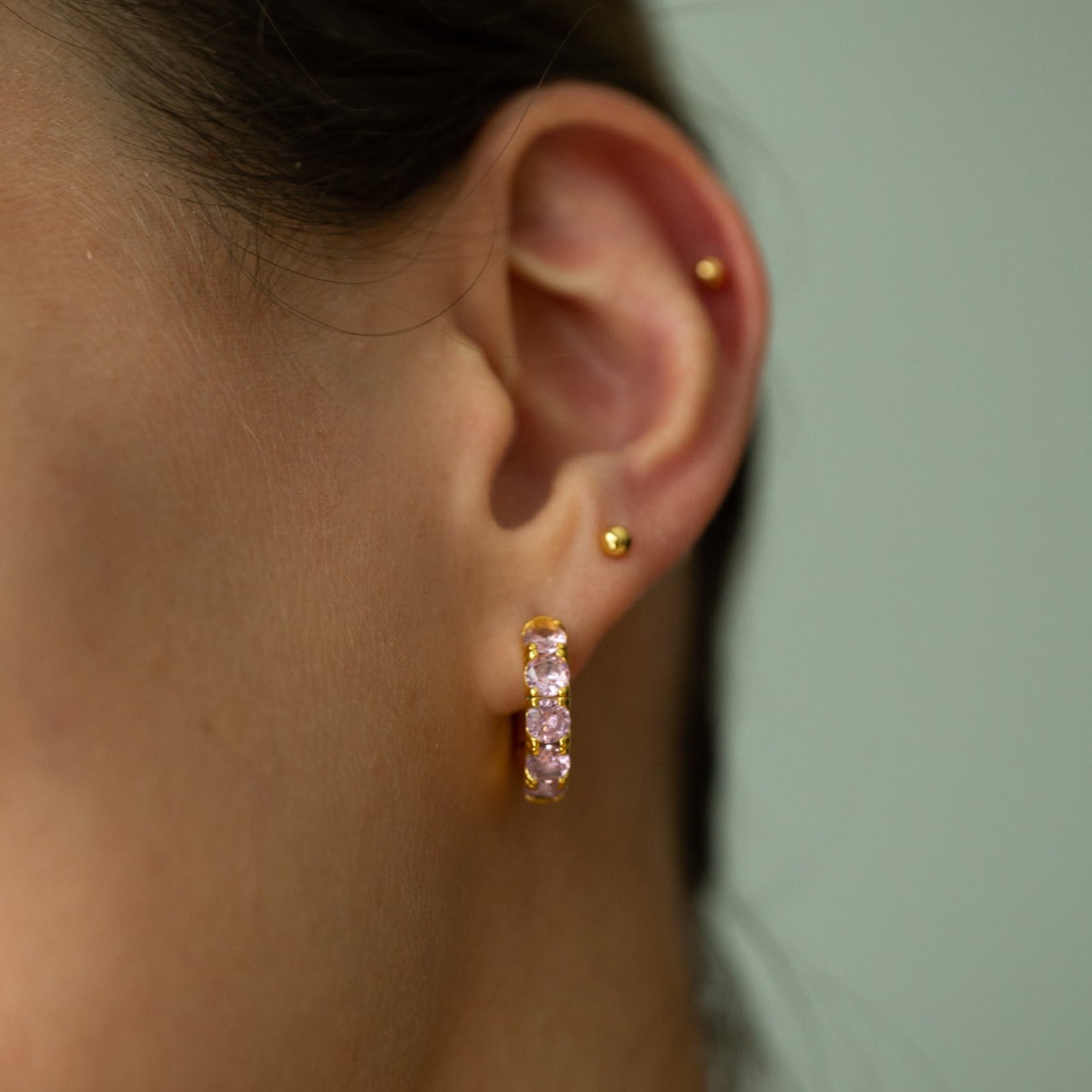 Peony Rose Earrings