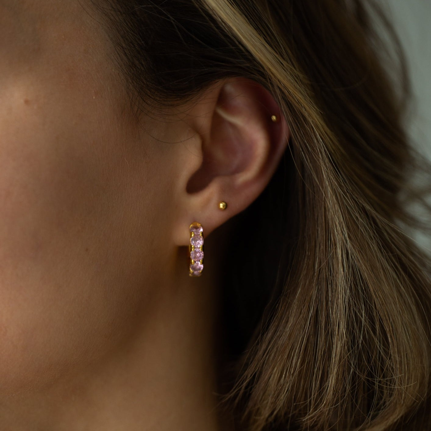 Peony Rose Earrings