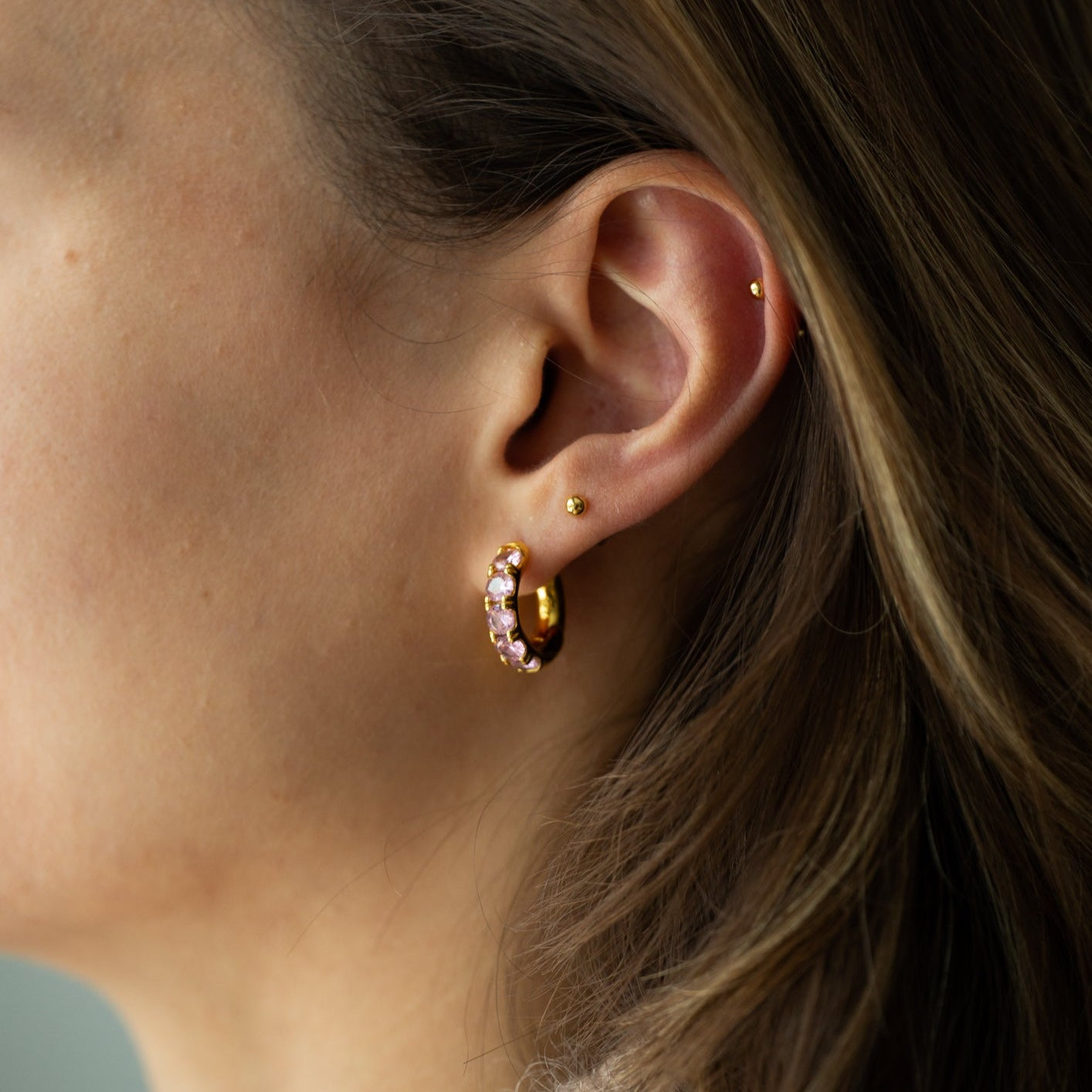 Peony Rose Earrings