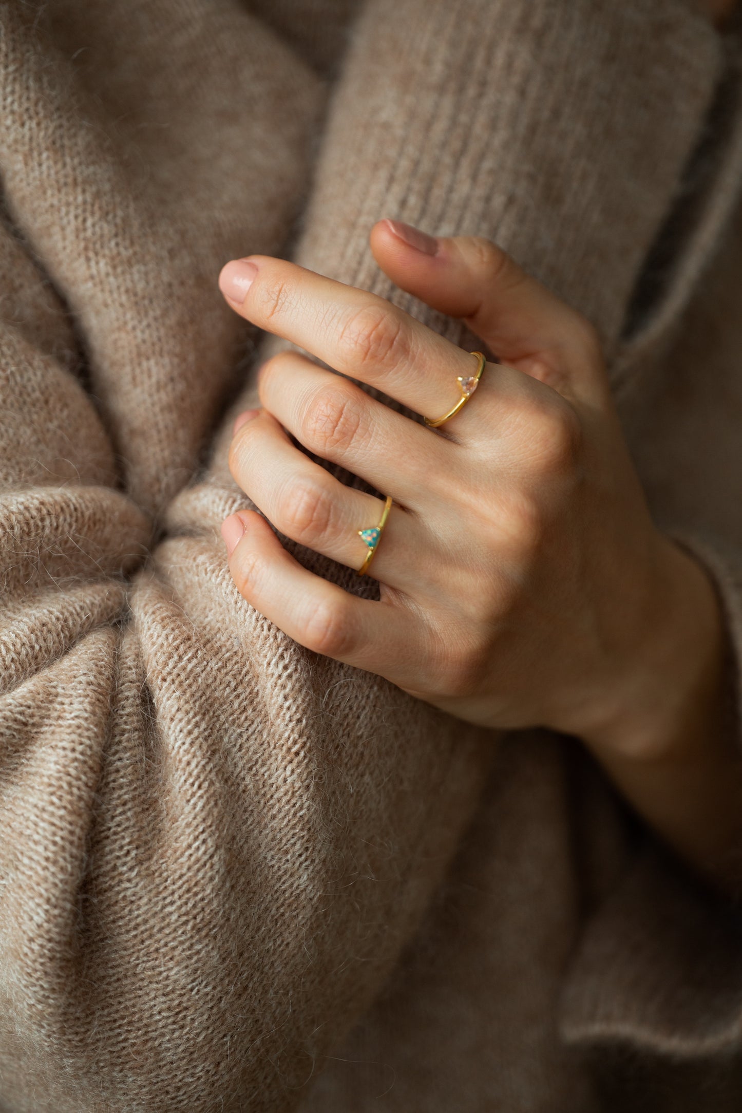 Prana Silver Opal Ring