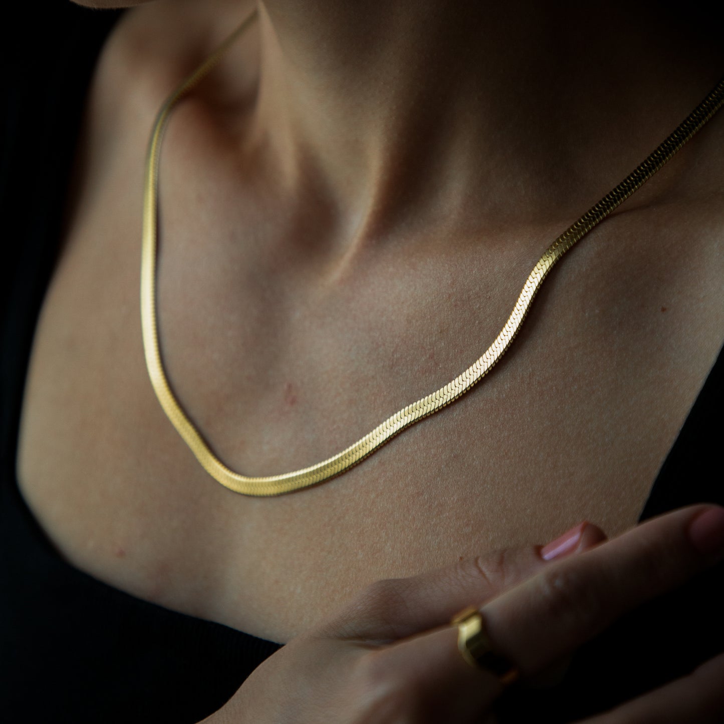 Alexa 14K Chain 55 cm