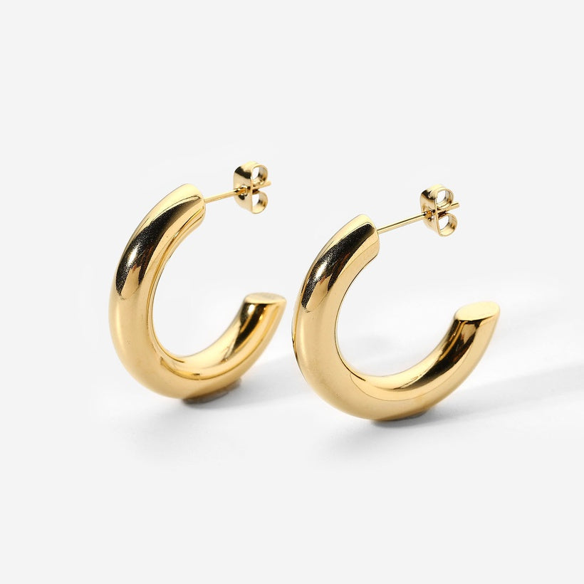 Tabio 18K Gold Earrings