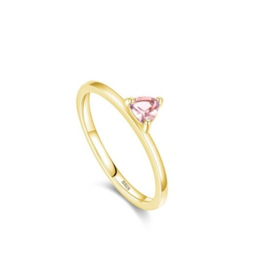 Lea Gold Morganite Ring