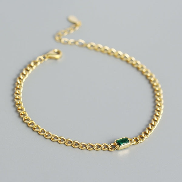 Emery Green Emerald Bracelet